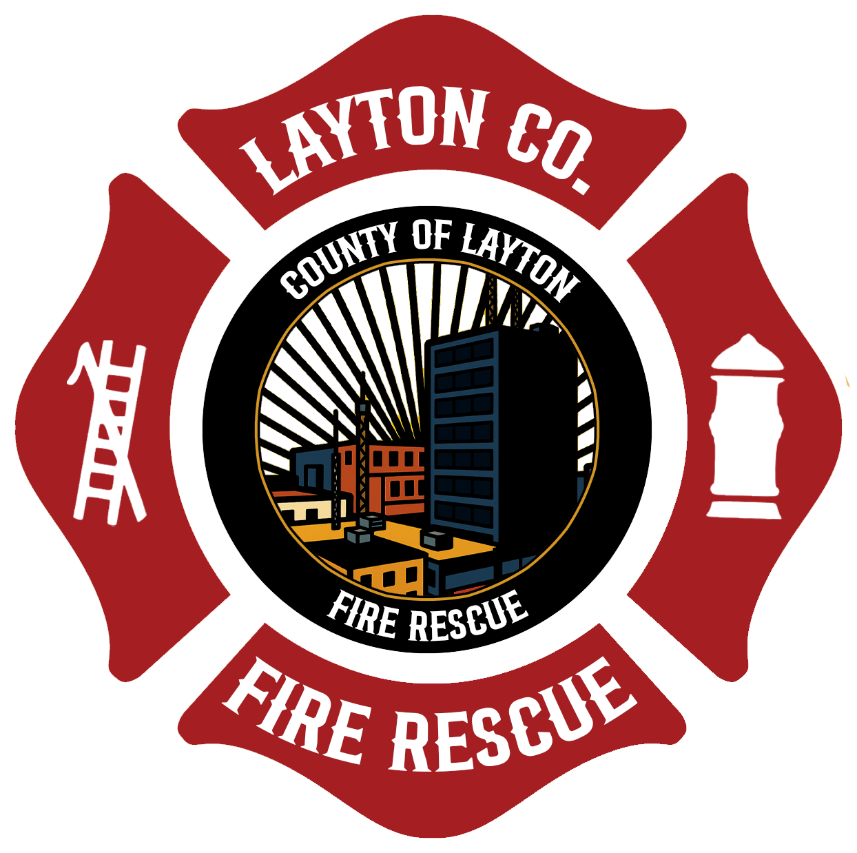 Layton County Fire Rescue logo