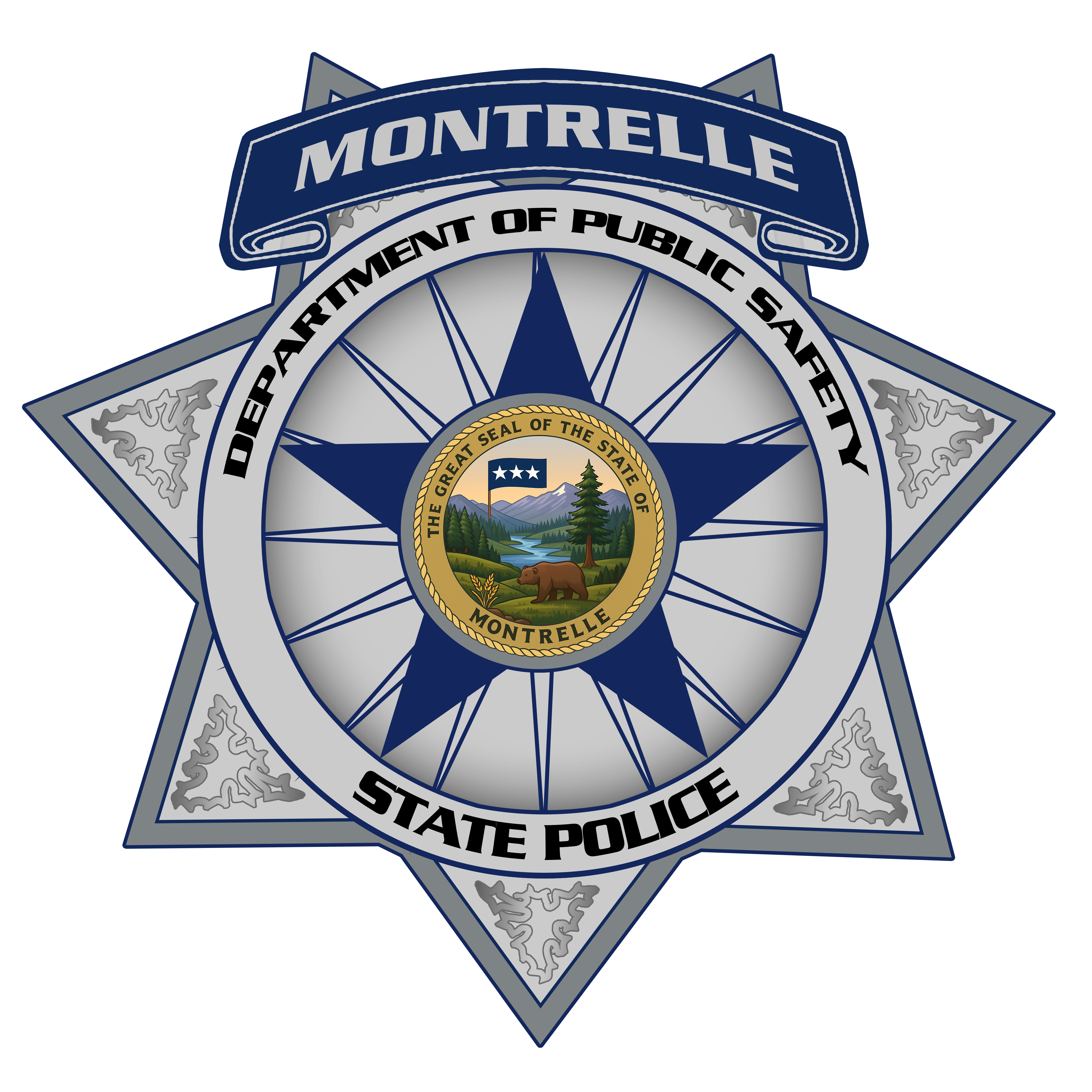 Montrelle State Police logo